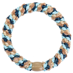 KKNEKKI (Haar)Band (MIX LIGHT BLUE BEIGE)