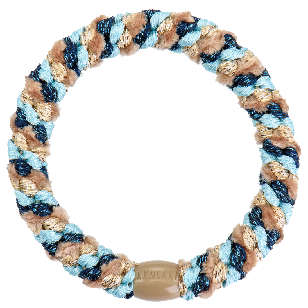 KKNEKKI (Haar)Band (MIX LIGHT BLUE BEIGE)