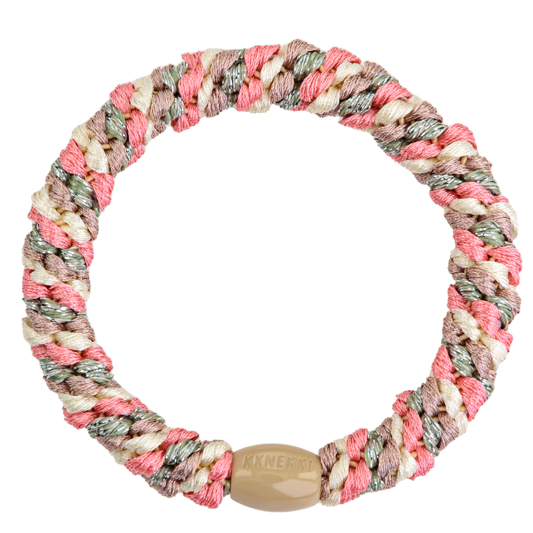 KKNEKKI (Haar)Band (MIX FADED ROSE -DUSTY GREEN)